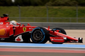F1: Vettel 134 kört futott ma