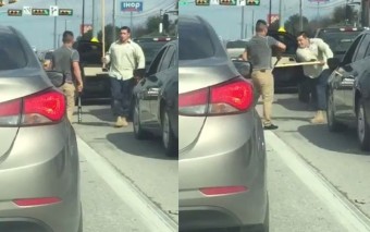 Két dühös autós még sosem küzdött így közúton