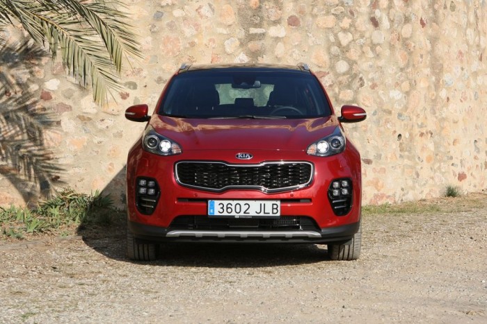 Vezettük: Kia Sportage 2016 6 | Vezess Tegye fel a kezét, akinek erről az arcról tigris jut eszébe