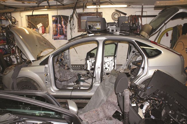 Két óra alatt szétkapták a Csepelről ellopott autót