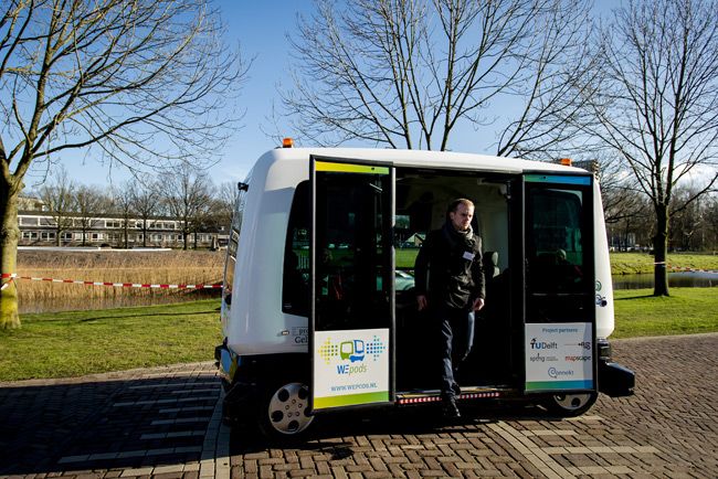 Vezető nélküli buszt teszteltek Hollandiában 3