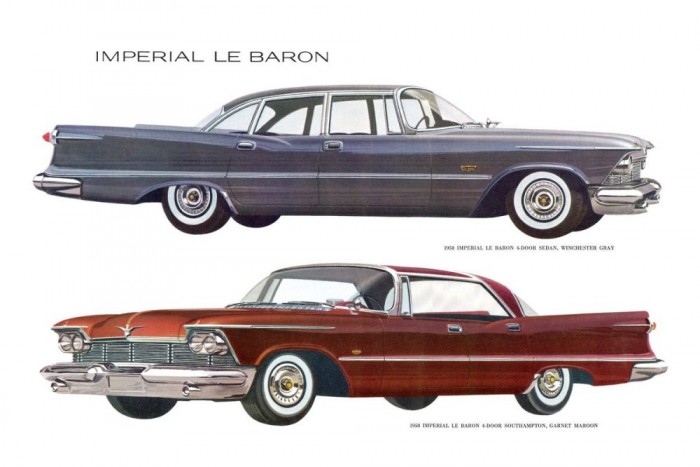Tudod, hány Jensen Interceptort importáltunk tavaly? 7 Amerikában nem nagy érték, de nálunk igazi egzotikum egy-egy ilyen cirkáló. Egy jó állapotú '58-as LeBaronért kb. 20-40 ezer dollárt kérnek el Amerikában, a kabrióért a dupláját