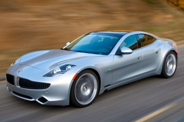 Fisker Karma, konnektoros hibrid ritkaság, egy benzines és két elektromos motorral