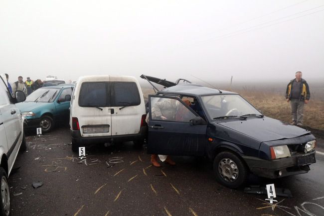 Tömegkarambol Miskolcnál, a 26-os úton 1