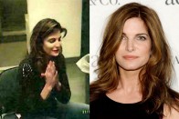 Stephanie Seymour ma: pénteki letartóztatásakor, illetve fotogén állapotban.