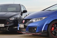 Összehasonlító teszt: Ford Focus ST-Honda Civic Type R 82