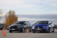 Összehasonlító teszt: Ford Focus ST-Honda Civic Type R 83