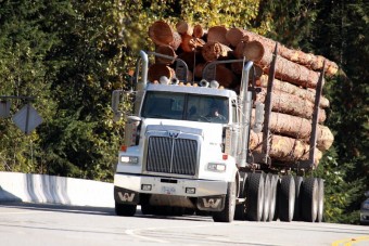 Unta magát a kamionos, elkezdett pusztítani az úton