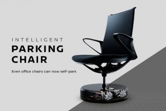 Magától parkol a Nissan irodai széke