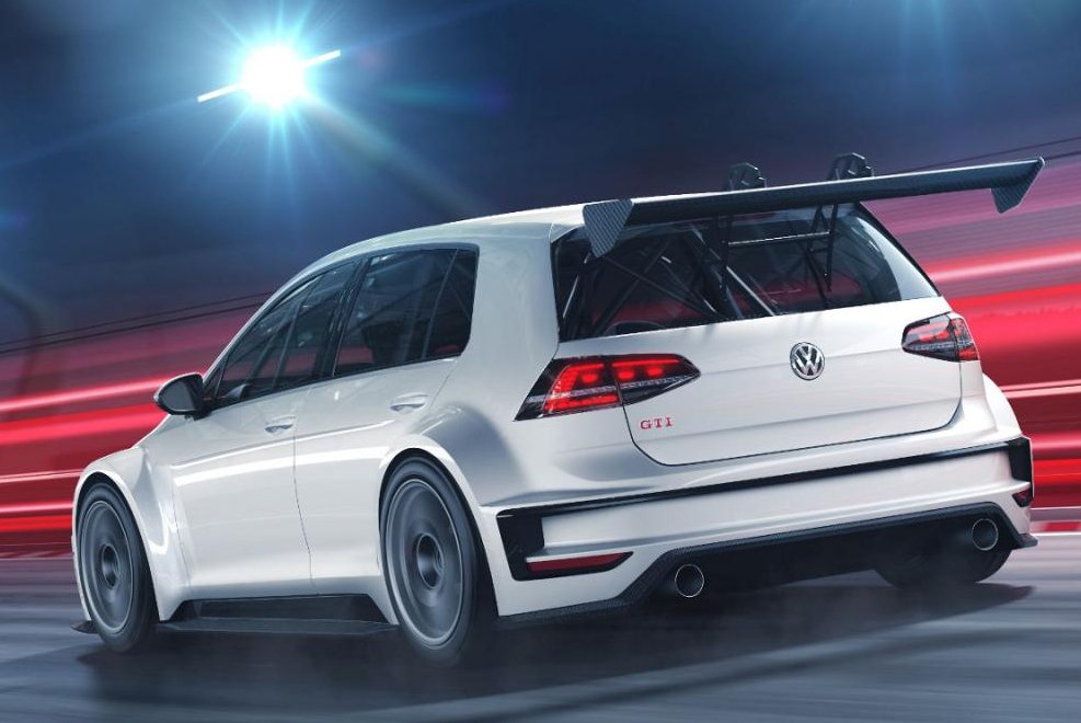 Volkswagen Golf, versenypályára 3