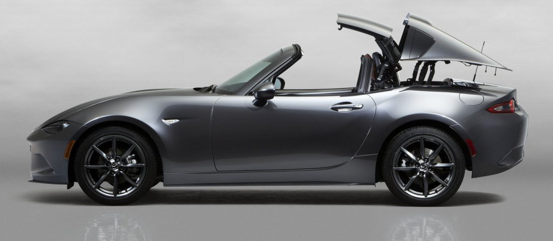 Targa tetős kupé a Mazda roadsteréből