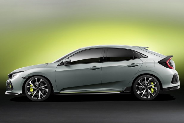 Kevésbé lesz UFO az új Honda Civic 21 Civic Hatchback Prototype