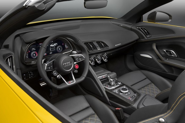 Levetkőzött az Audi R8 2 Audi R8 Spyder