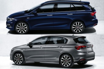 Ötajtóssal, kombival bővített a Fiat Tipo