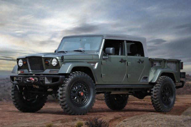 Eszement Jeepeket hoz húsvétra a nyuszi 2 Jeep® Crew Chief 715 Concept