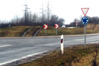 Egy magyar körforgalom, ahol nem kérdés mi történt