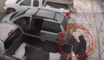 Ilyen egy céltudatos, pofátlan alkatrésztolvaj