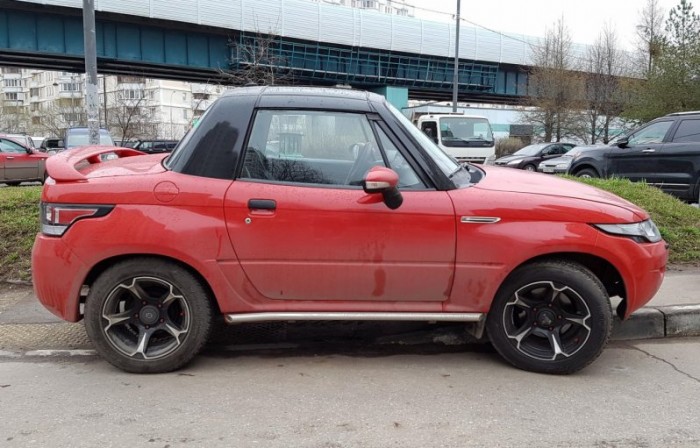 Mini Range Rovert építettek egy apró Suzukiból