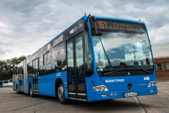Új buszokat kapott Budapest