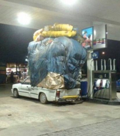 Szerencse, hogy befért.