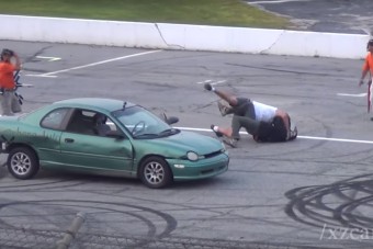 Verekedésbe fulladt a rendhagyó gyorsulási verseny