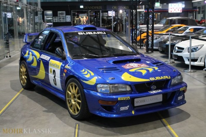 Eladó Colin McRae legelső Subaruja