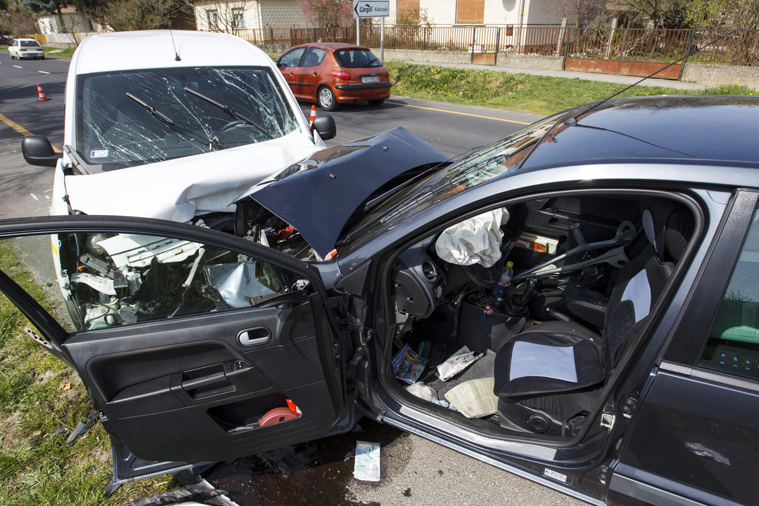 Megrázó képek a 61-esen történt balesetről 5