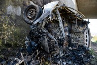 Halálra égett egy autós a 21-esen – fotók 9