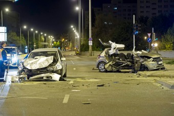 Megrázó fotók a Flórián téri halálos balesetről