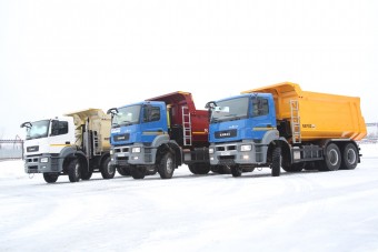 Új Kamaz dömperek a láthatáron