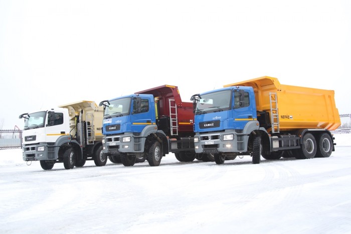 Új Kamaz dömperek a láthatáron