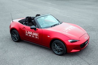 Egymillió darabnál tart a Mazda MX-5