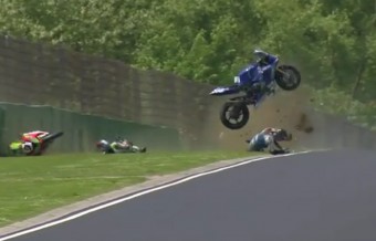 Nagyot bukott a magyar motoros a világbajnokságon