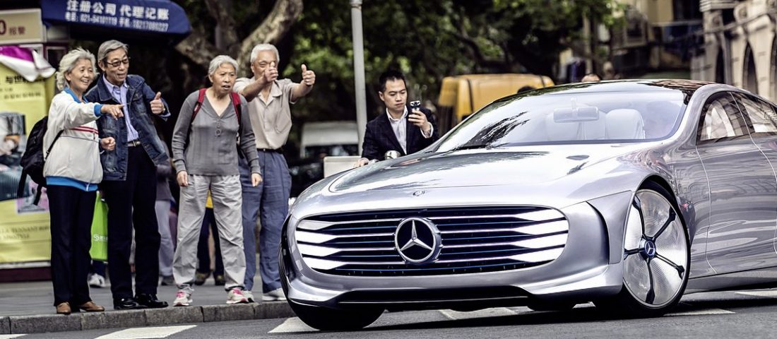 Kínában varázsol a Mercedes öko-luxusautója