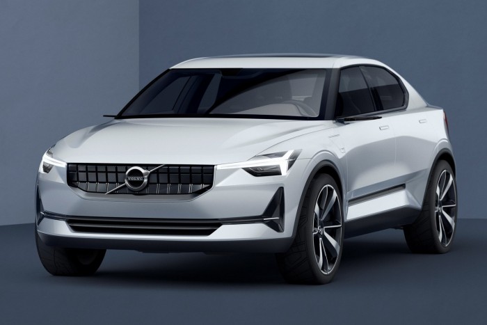 Visszatérnek a kocka-Volvók 2 Volvo Concept 40.2 front quarter low