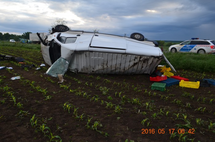 Nem ő okozta a balesetet, de gyanúsított lett