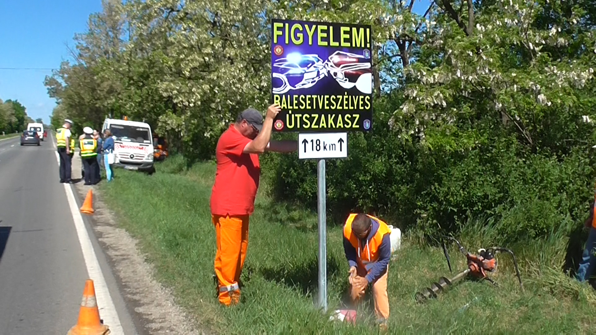 Meglepő módszerrel küzd a balesetek ellen a rendőrség 5