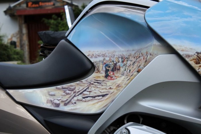 Ezen a hazafias érzelmű motoron mai napig ámulunk 7