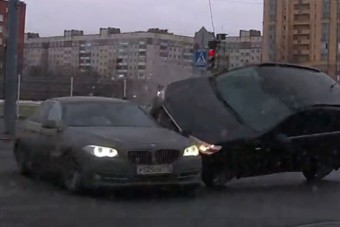 Újabb átlagos nap az orosz utakon