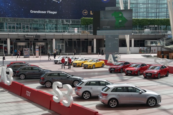 A müncheni repteret elfoglalta az Audi az új A3-asokkal