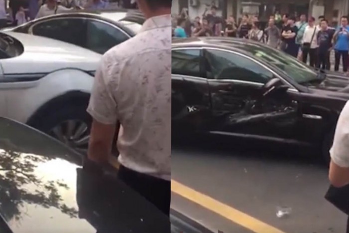 Jaguart tört a dühös kínai nő, mert nem hagyta kiállni