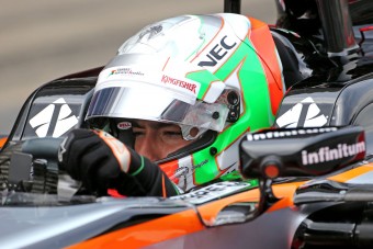 F1: Perez beszólt a saját tesztpilótájuknak 