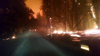 Áthajtani egy égő erdőn annyira pokoli élmény, mint elsőre gondolnád