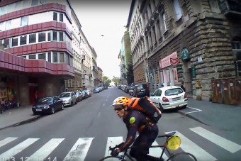 Majdnem megölette magát egy pesti bringás