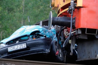 Fotókon a reggeli halálos vonatbaleset