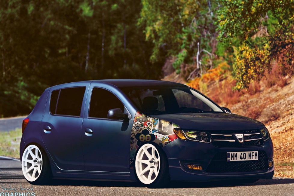 Dacia Sandero Stance By Verdes Ionut