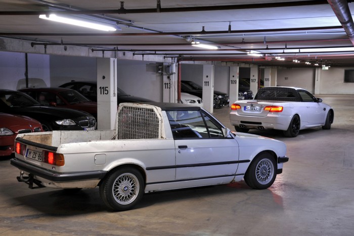 Top 10: Ritka és őrült platós átalakítások 6 BMW-ből egész sok platós verziót építenek vállalkozó kedvű műhelyek, de a gyáriak sem hagyták ki a ziccert. A képen látható két M3-as (E30, E92) a bajorok alkotása.