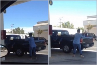 Baseball-ütővel támadt vásárlójára a benzinkutas