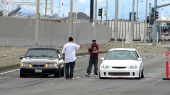 Világok harca: turbós Civic a Mustang ellen