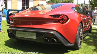 Az Aston Martin Vanquish Zagato dögös formájánál csak hangja csábítóbb